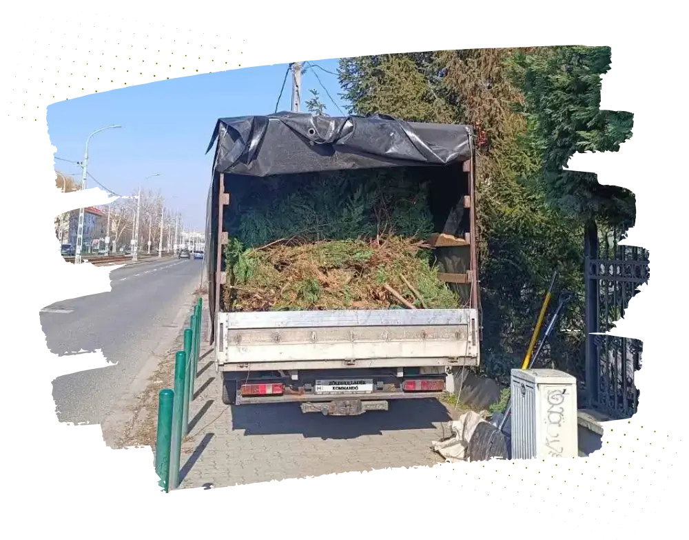 Zöldhulladék elszállítás Hívjon most!